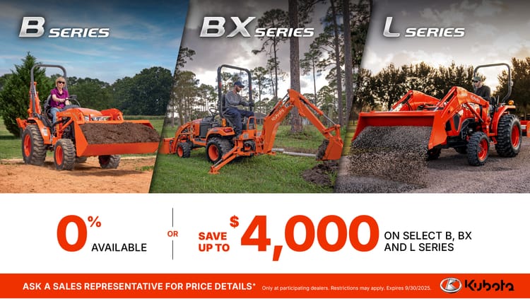 B, BX and L series Specials